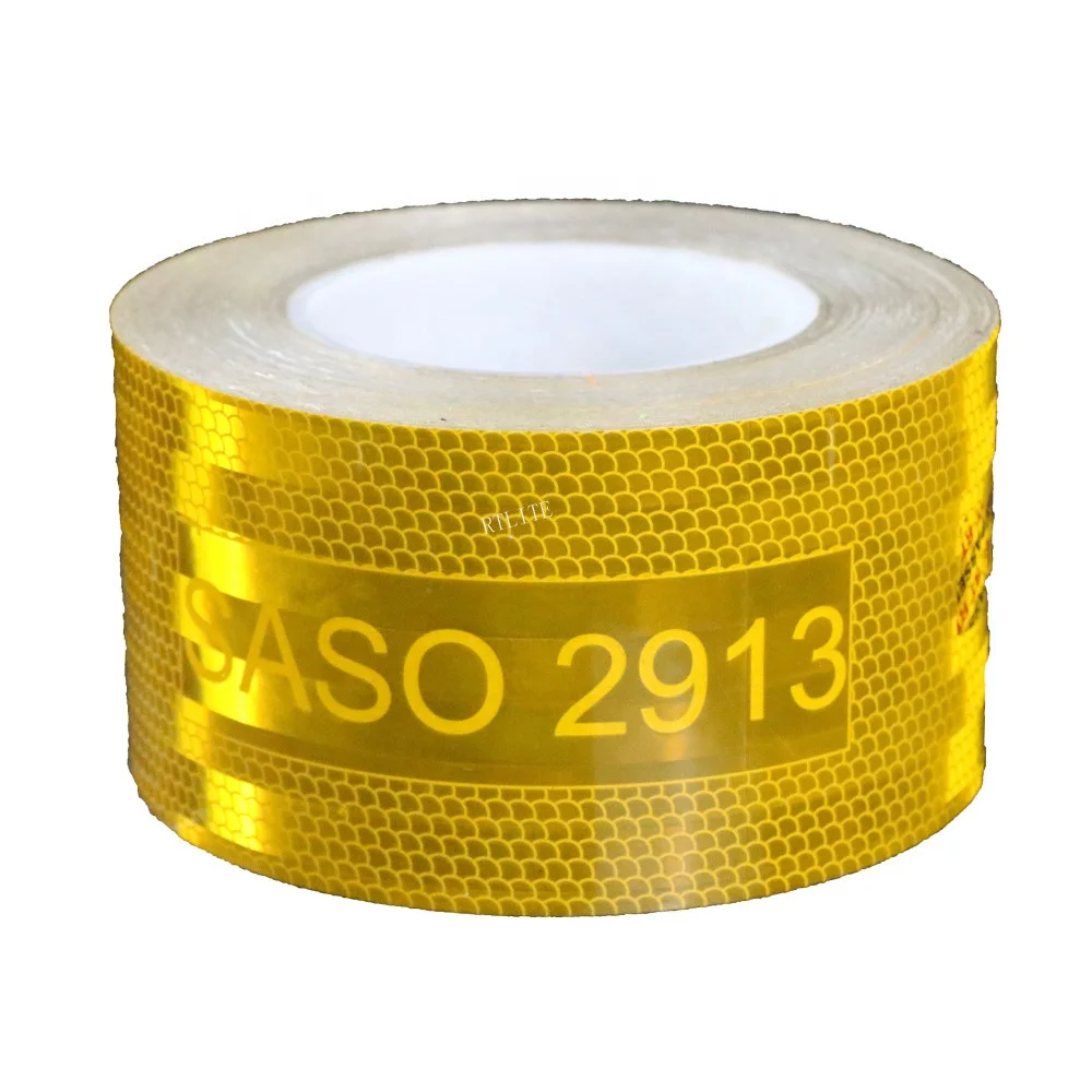 

Metailzed Reflective Tape for Saudi Arabia Market SASO 2913