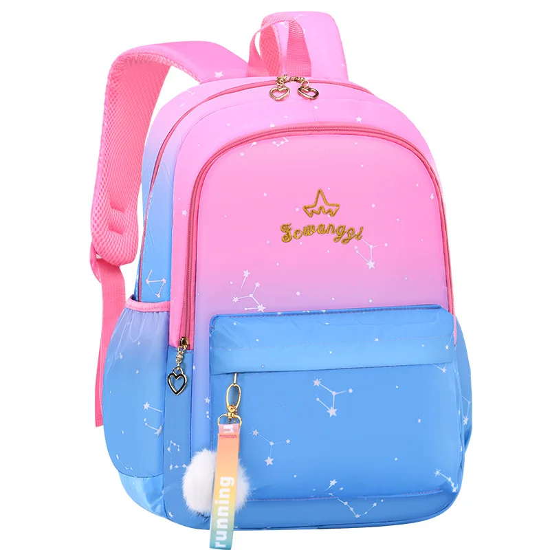 

Amazon Hot sell Lightweight Girls School Backpack Waterproof Book bags Large Capacity School Bag New Design Mochilas