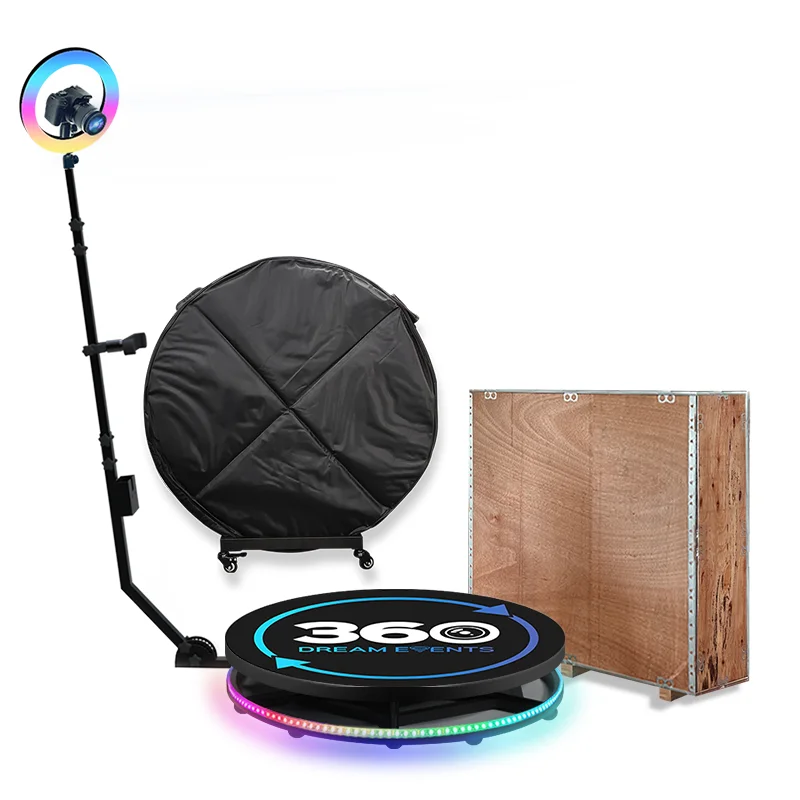 

360 booth dolly wheels photobooth 360 carry bag 360 photo booth 43in 360 wood automatic hold 3 to 4 people