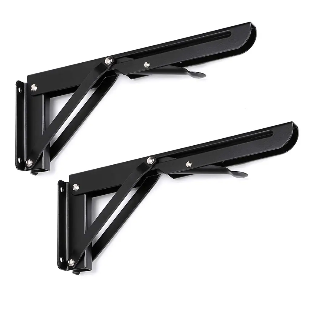 Jh-mech Metal L Foldable Drop Down Corner Folding Shelf Bracket - Buy ...