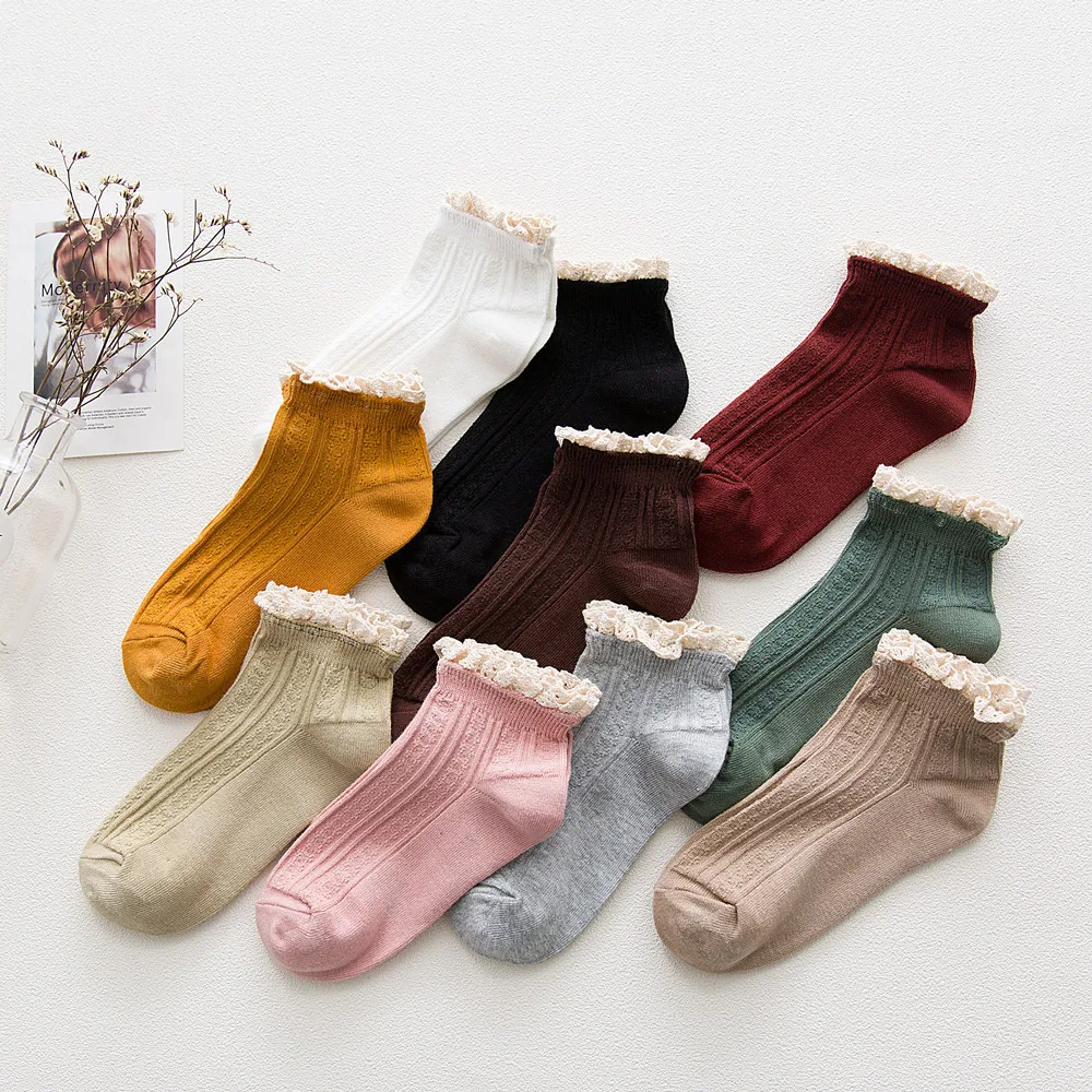 

High Quality cute Wholesale cotton Women Invisible Ankle socks