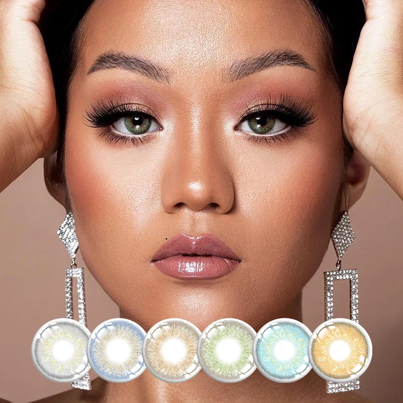 

Wholesale contact lens big eyes yearly coloured contact lenses