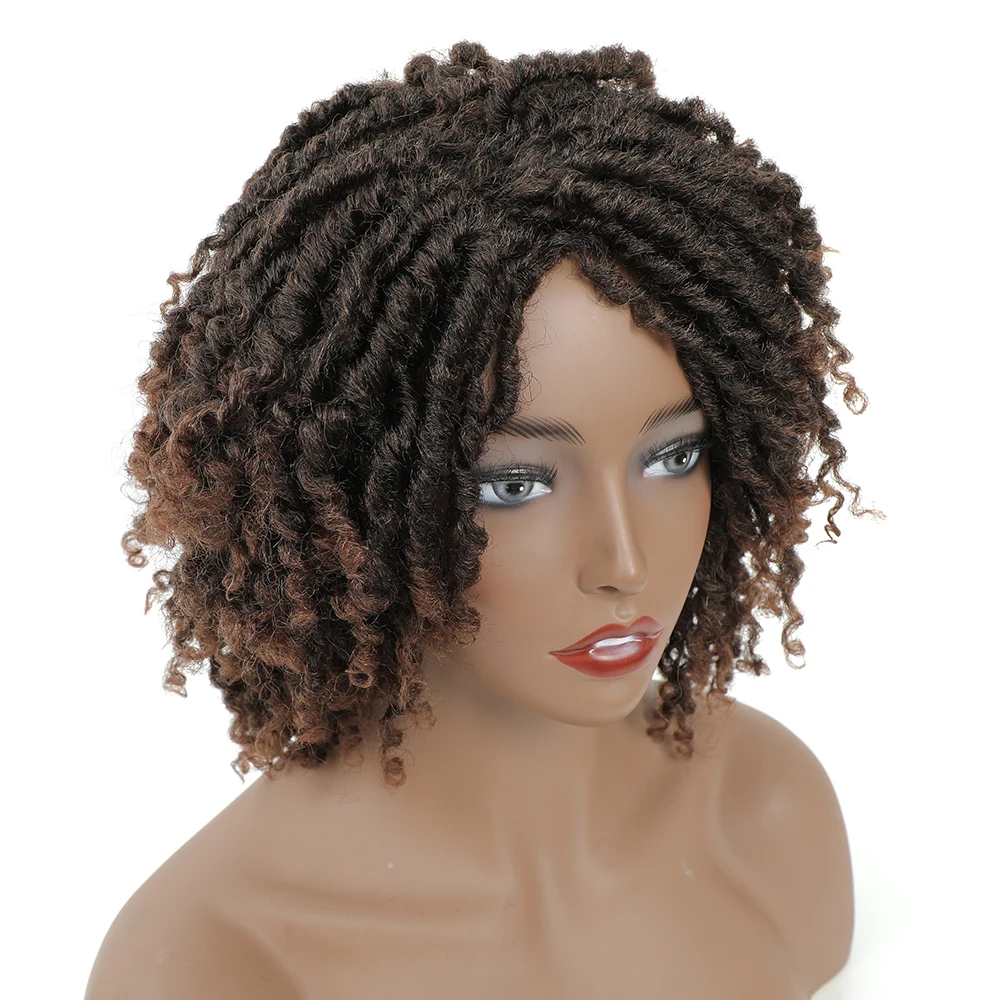 

Custom Logo Cosplay Crochet Hair Wig Boxes Hot Selling Artificial Cosplay Short Wigs For Black Women Synthetic Hair Wig