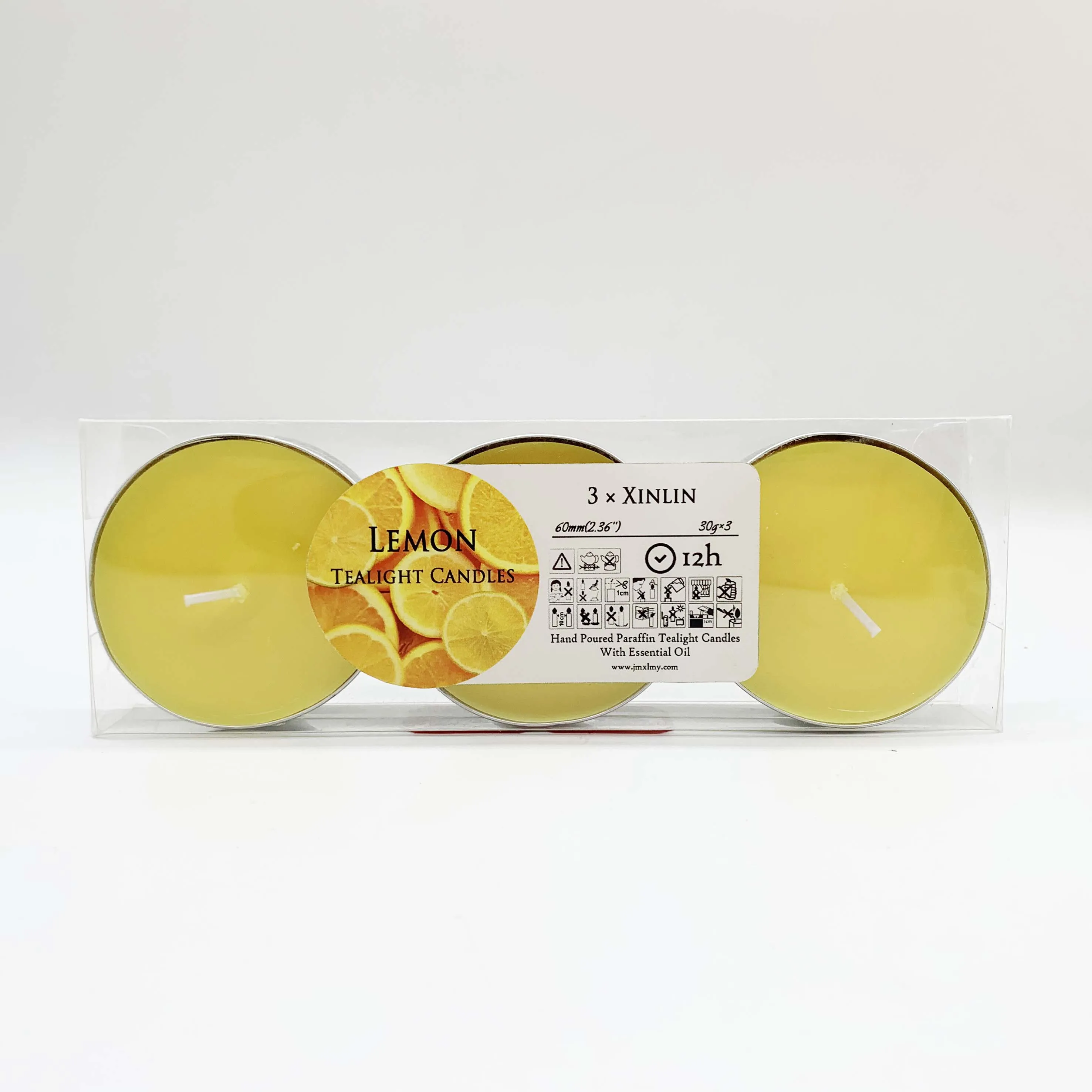 3*30g/pack China Wholesale Round Votive Tealight Candle High Quality