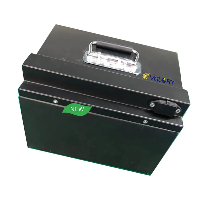Run well under different environment lithium deep cycle battery 60v25ah