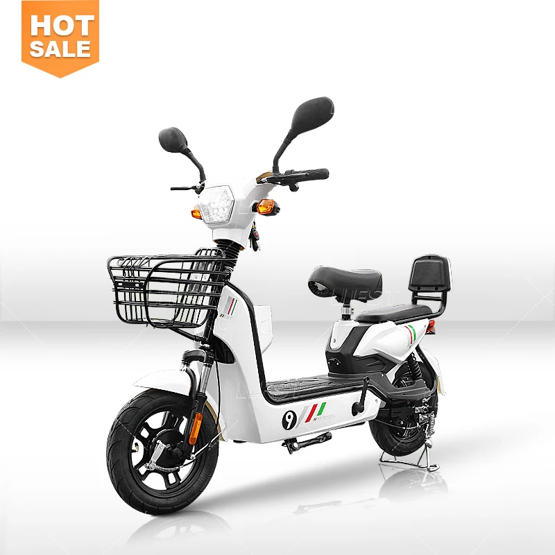 

factory newly design two wheel fat tire electric scooter high quality 350w with 48v 12ah battery fast electric scooter