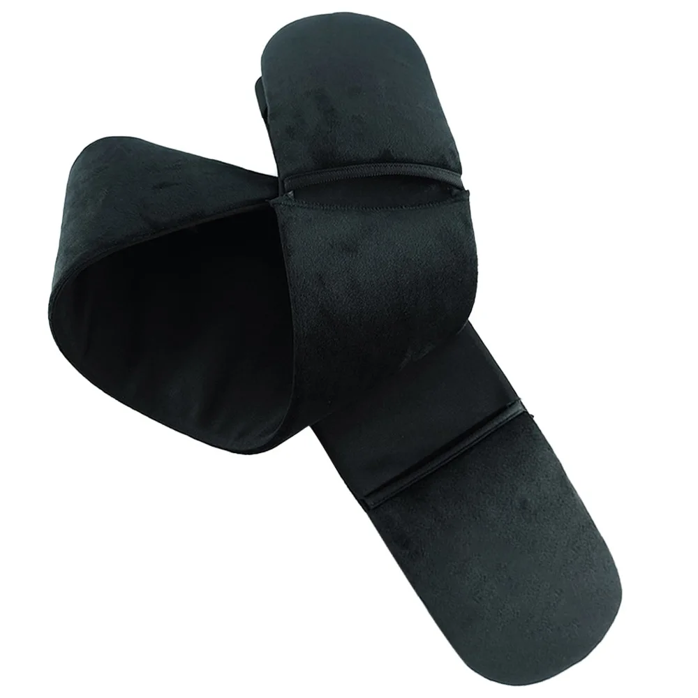 Hot Selling Microfiber Back Applicator Mitt Band Black Back Self Tanner