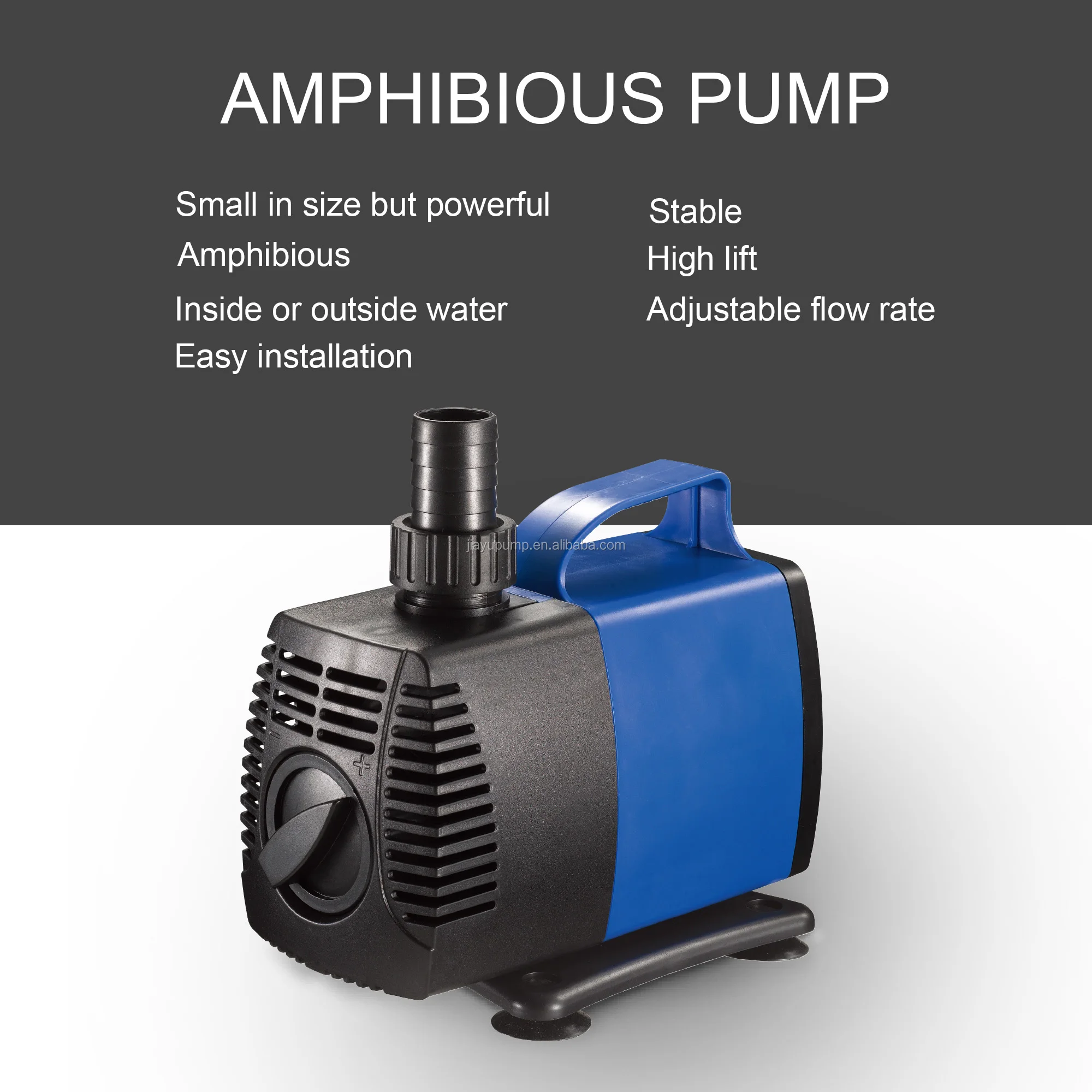 Jd8500 Amphibious High Flow Rate Pond Pumps Electric 3m Daibao