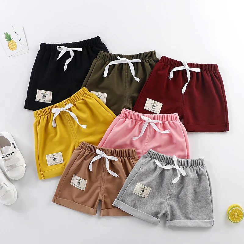

boys shorts 2021 summer shorts girls clothing wholesale children sweat shorts B020