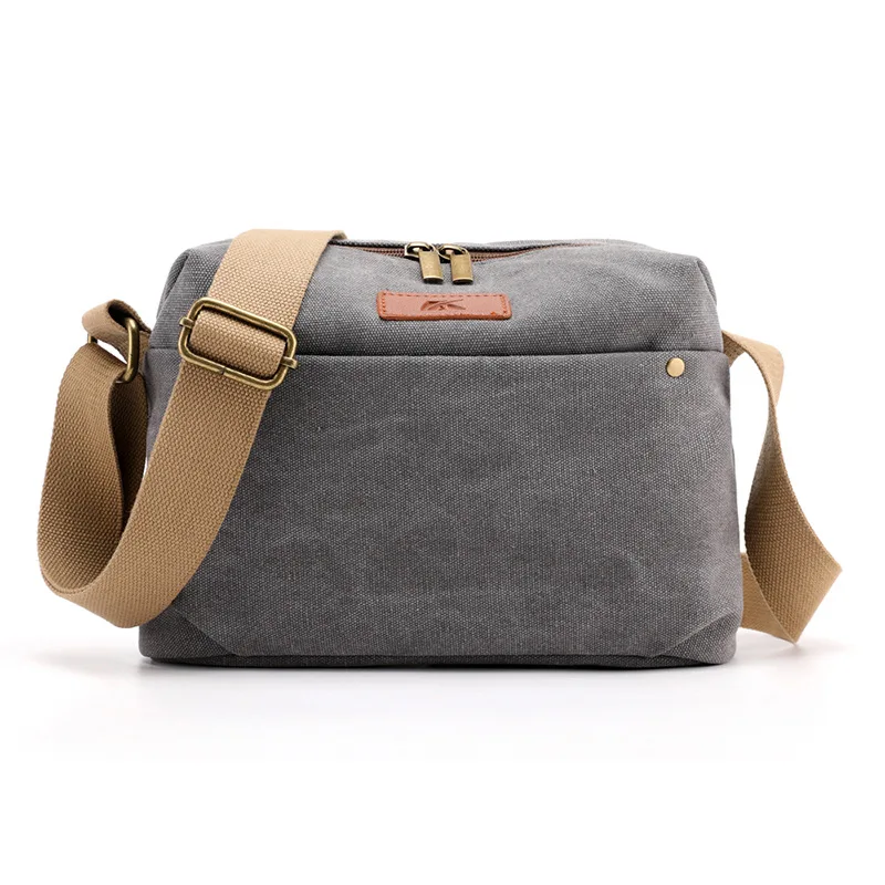 

new trend crossbody handbag women 2021 Korean casual fashion lady shoulder bag canvas messenger bag for ladies wholesale