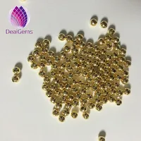 

Cheap wholesale all the sizes 24k gold filled loose round beads for jewelry making