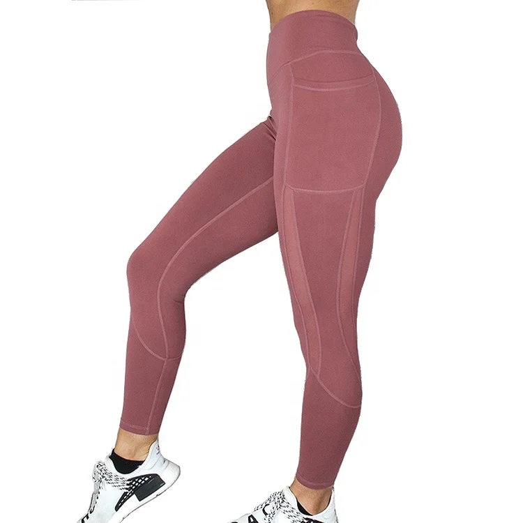 

Running Workout Yoga Pants Polyester Spandex Custom Label Sports Leggings Women Leggin, Customized colors