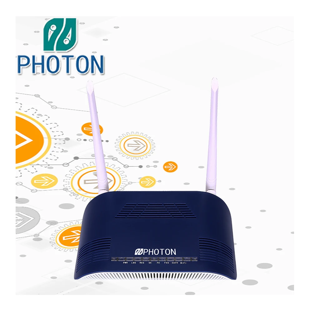 Fibra optica 1GE+1FE+1POTS+WIFI  ONU catv  gpon ont PTF2562B