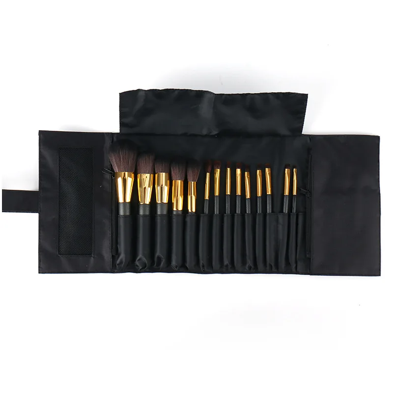 

14 wooden handle makeup brush eye shadow brush blush makeup brush tool, Picture showed