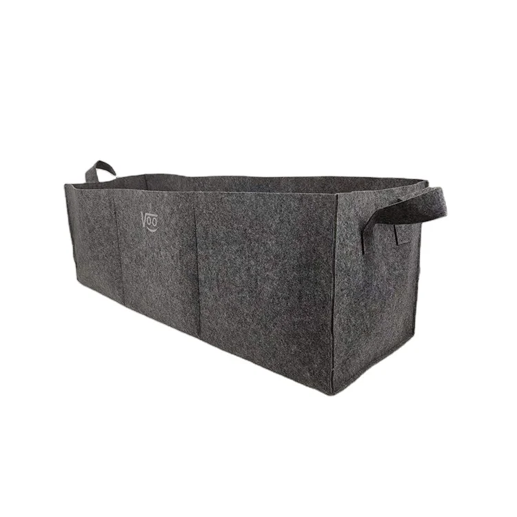 

Large Planter Felt Potato Non woven Grow Bag Garden Bag With Or Without Handles, Black