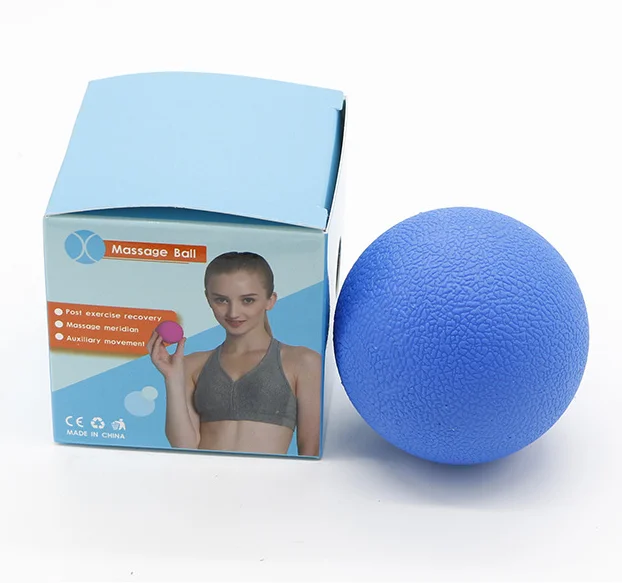 TPE Fascia Peanut Massage Ball for Sports Fitness Muscle Relaxation Exercise Stress & Pain Relief for Body Leg Hand Foot Head