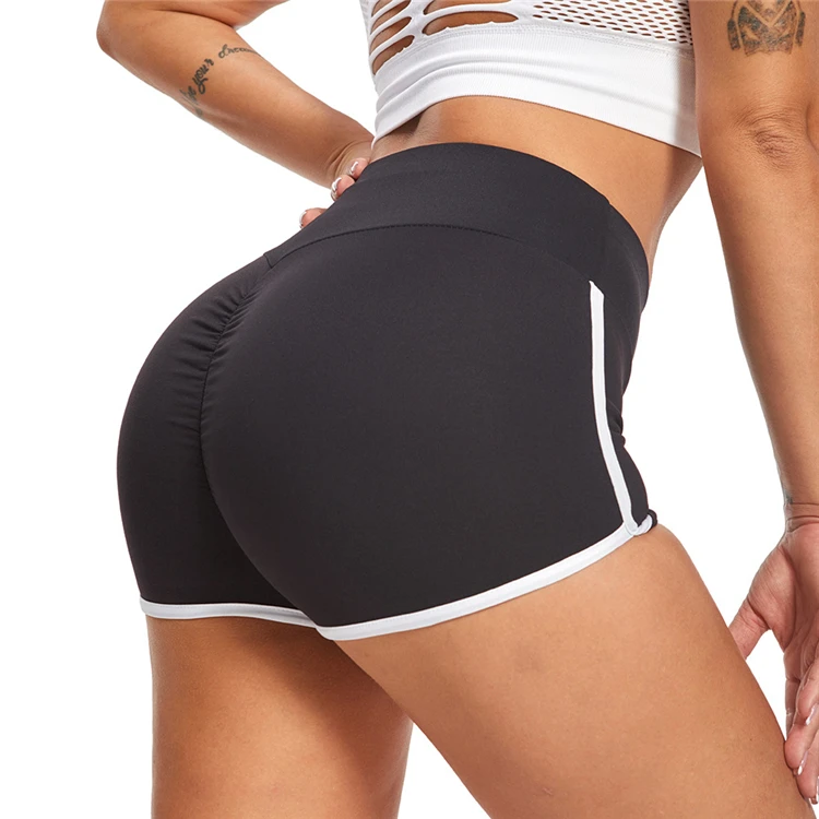 

Summer High Waist Sports Running Fitness Butt Lifting Yoga Shorts Short Sets For Women, 8 colors