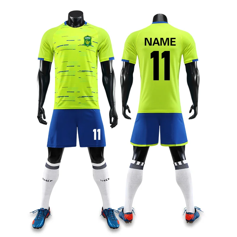 

Factory Custom High Quality Design Football Jerseys Dropshipping Soccer Jersey Set