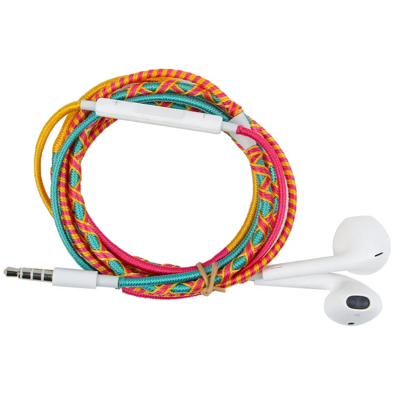 

hot selling cheap 3.5MM MIC+ VOLUME colorful handfree earphones mobile phones earphone 3.5MM, Multi-color,can be customed