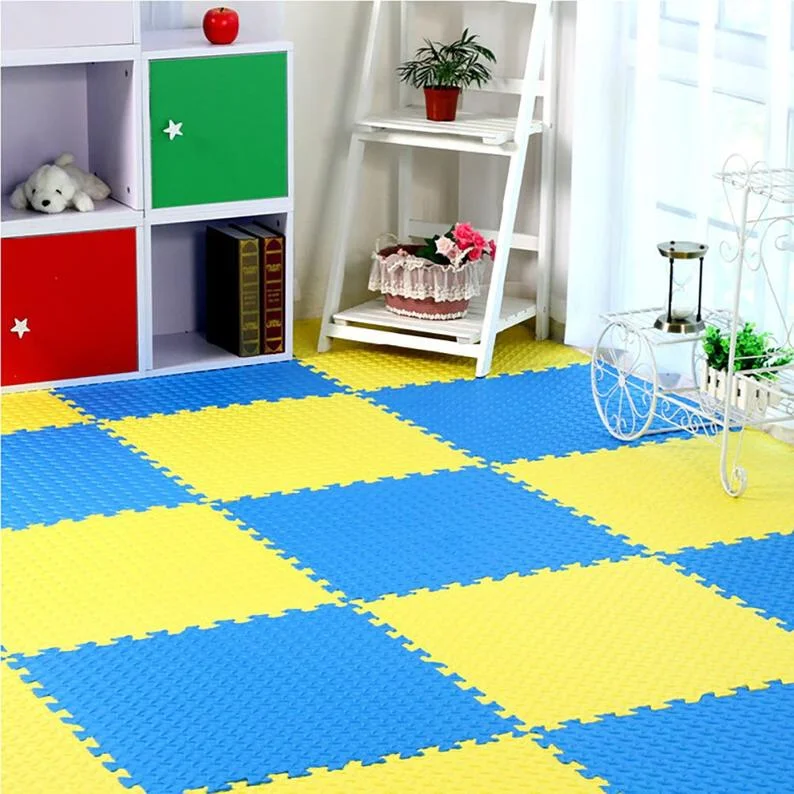 Baby Eva Foam Soft Kids Play Mat Puzzle Floor Interlocking Crawling Mat ...