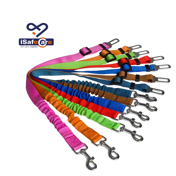 

Adjustable Dog Pet Seat Safety Polyester Belt For Car, Customized