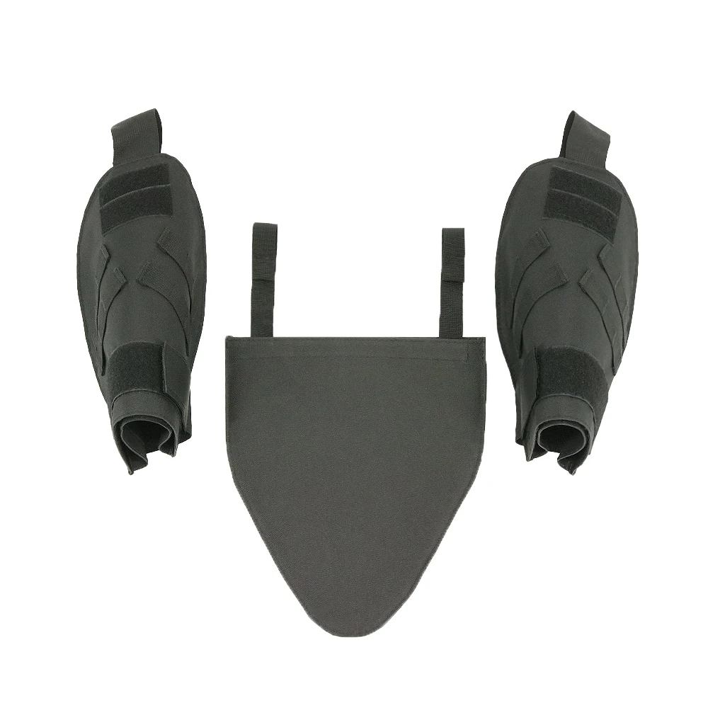 Tactical Aramid Vest Molle Armor Inside Soft Panel Plate Body Protection Shoulder Groin Guard Protector Pads