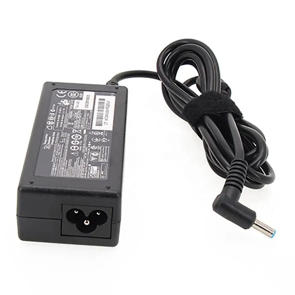 

2022 65w Laptop Charger Power Adapter AC Adaptor 19.5V 3.33A Blue Pin for H P Chromebook 14 Series Notebook PC