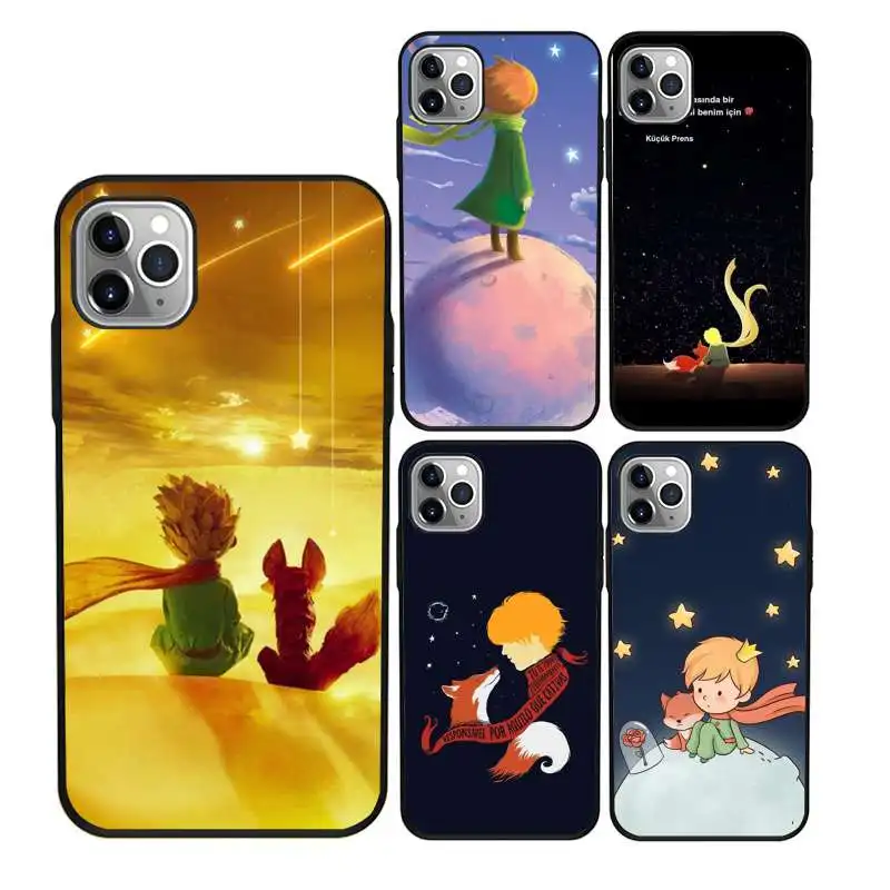 

CuteThe Little Prince tpu black mobile phone case for HUAWEI Mate 20 Lite/ 20 Pro/ 20X/ 20 / 10 Pro / 10 Lite