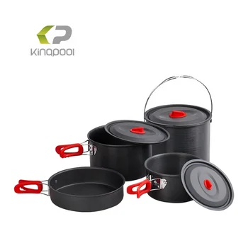 aluminium cooking pot set