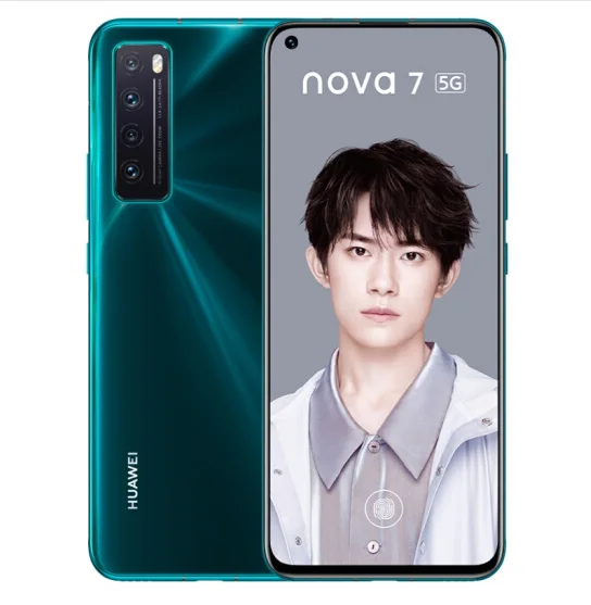 

Huawei nova 7 Pro 5G mobile phone 8GB 6.57'' EMUI 10.1 Android 10 HUAWEI Kirin 985 Octa Core 5G smartphone nova7 mobiles