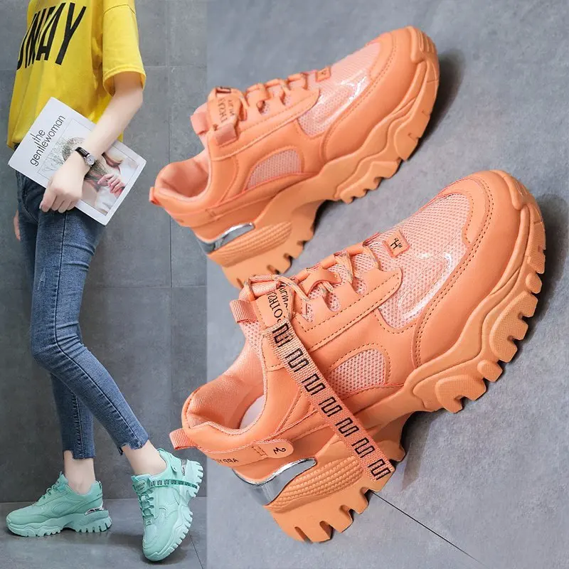 

Oem Custom Wholesale Design Casual Shoes Sneakers Women Cheap Wholesale Lady Sport Shoes Woman Breathable Pink Sneaker