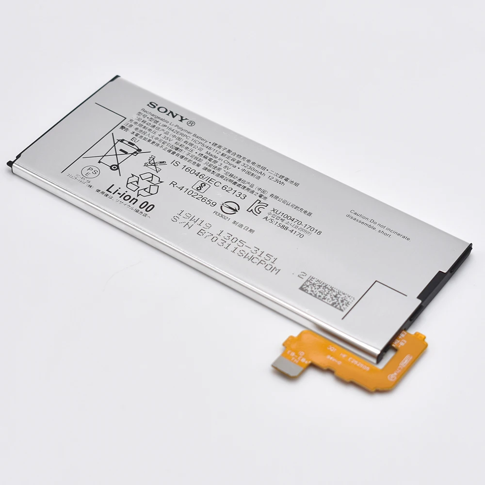 

2021brand new XZ Premium LIP1642ERPC 3230mAh Battery For SONY Xperia XZ Premium G8142 XZP G8141 Genuine lithium ion Phone Batter