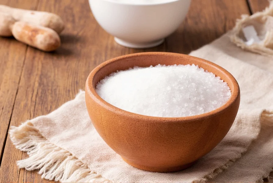 Seasoned salt jars on a kitchen counter