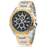 

Wholesale Classic three color dial leisure business quartz wristwatch