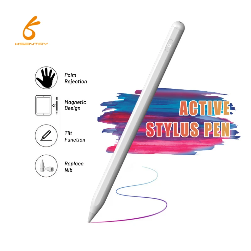 

Palm Rejection Touch Stylus Pen For Apple Pencil For Ipad Tablet