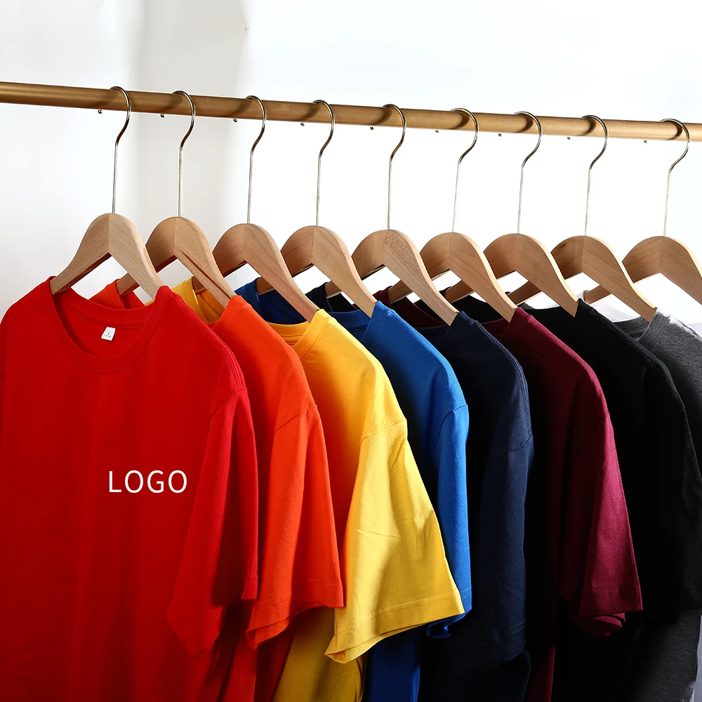 

High Quality 100% Premium Cotton T-Shirt custom logo Customize Printed Logo Men O-Neck T-Shirt Custom T Shirt
