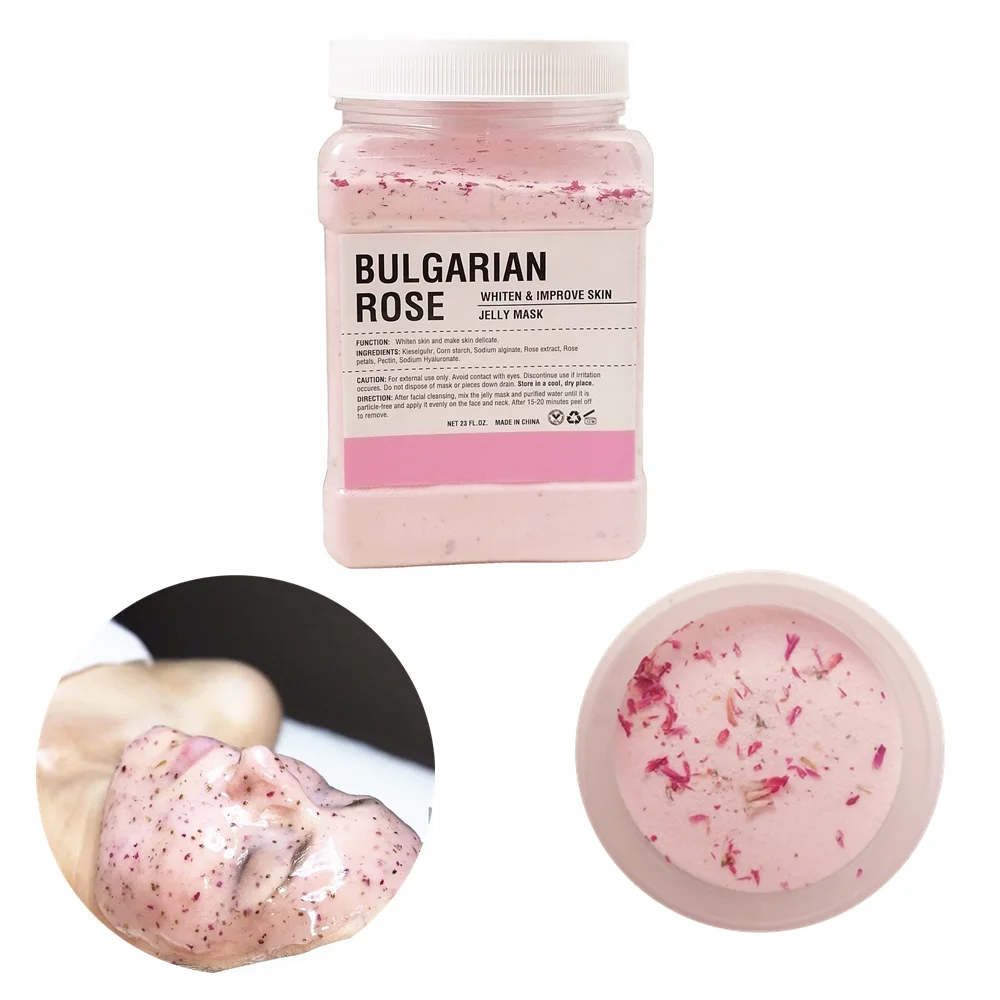 

Hydrojelly Mask Powder For Beauty Salon Free Shipping 20 barrel( 20flavor), Pink