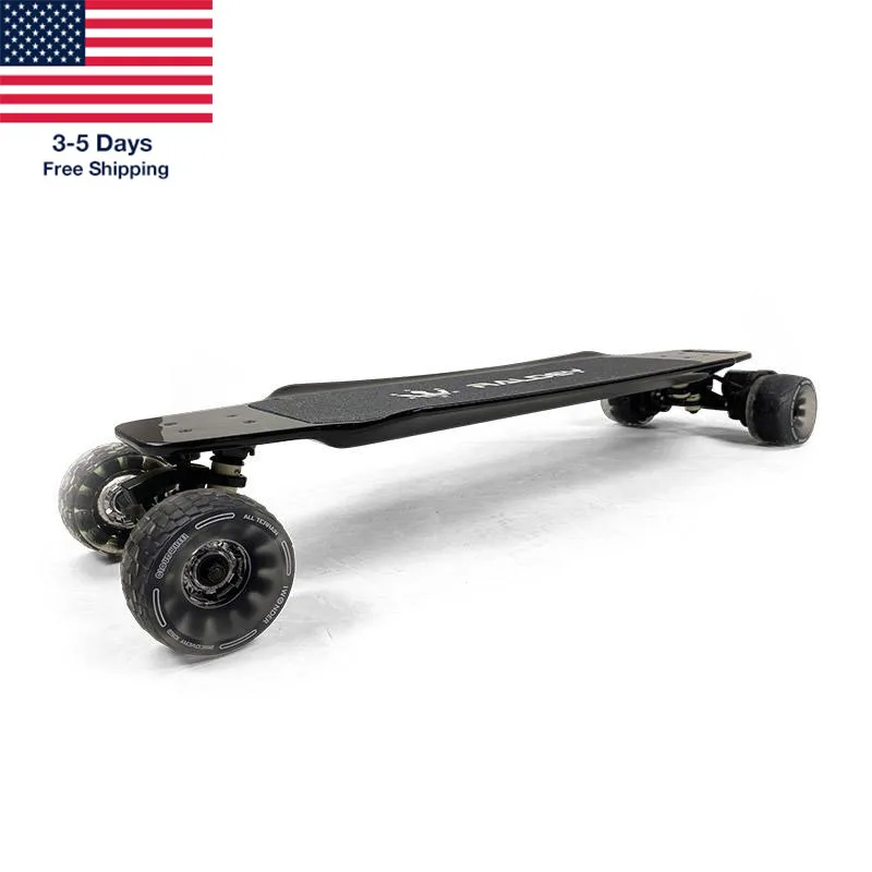 

RALDEY CARBON AT V.2 OFF-ROAD ELECTRIC SKATEBOARD battery pack electric skateboard USA STOCK free shipping