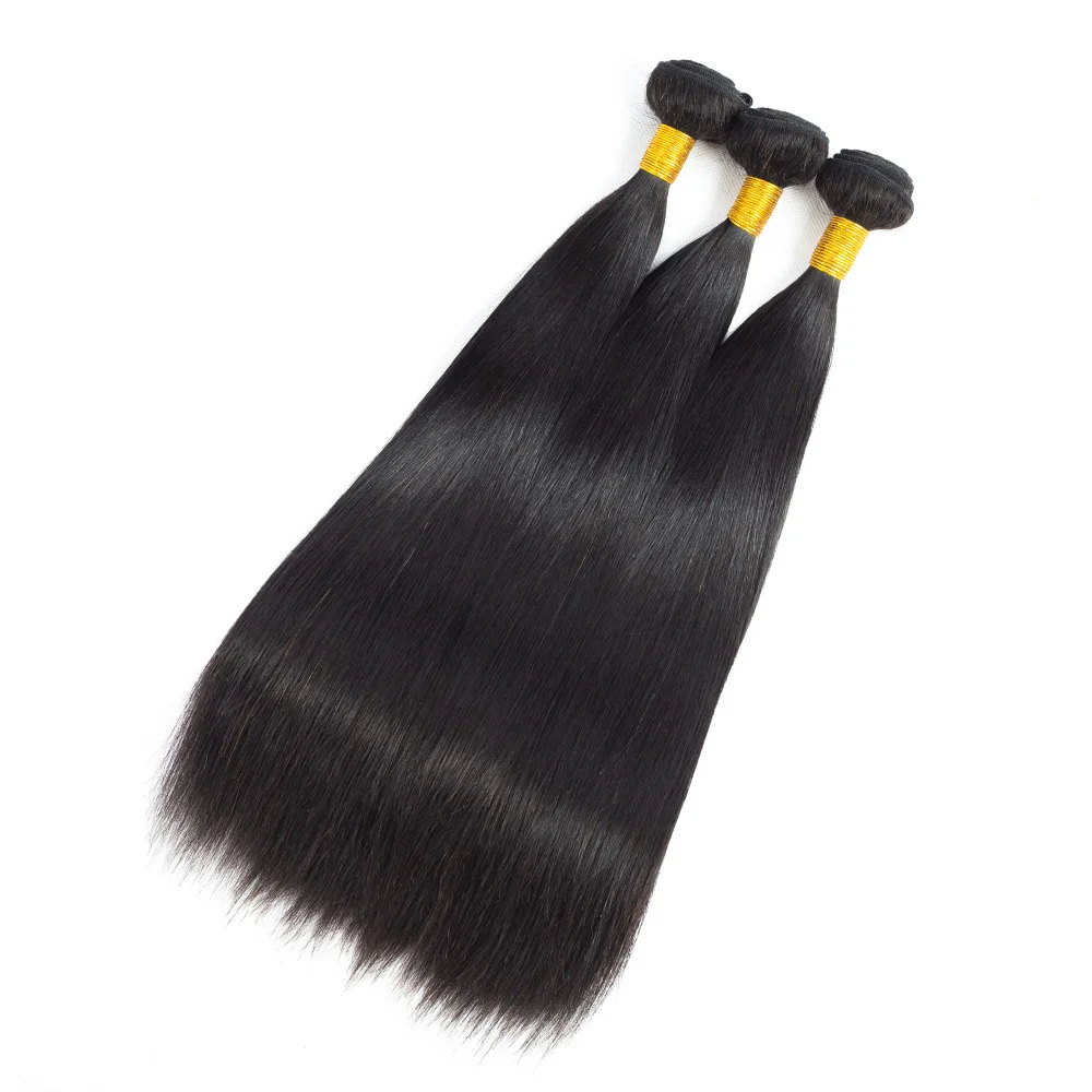 

Brazilian Bone Straight Human Hair Bundles Vendors Raw Human Hair Weave No Shedding No Tangle Cuticle Aligned