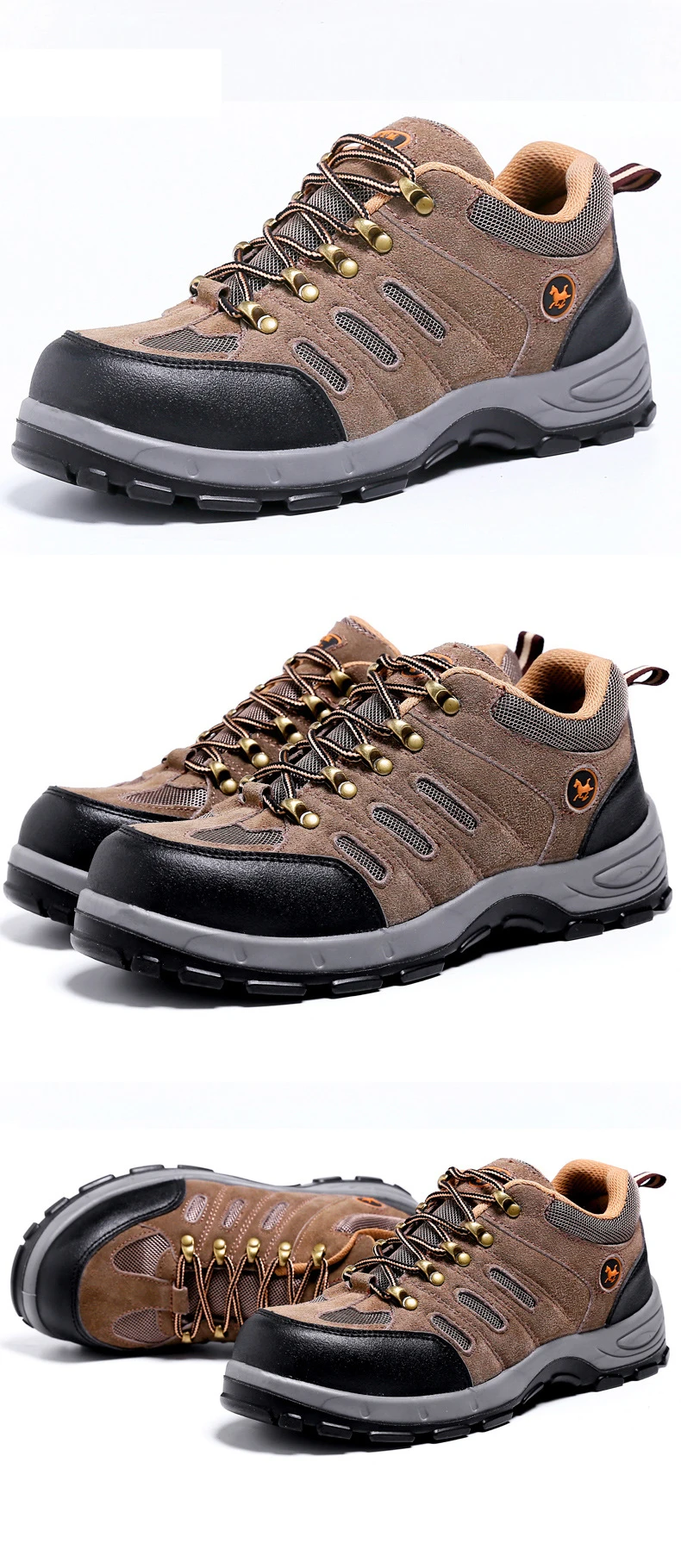 indestructible composite steel toe safety shoes