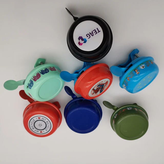 

Best-selling Engraved Custom Logo Bicycle Ring Bell For Kids, Customized color