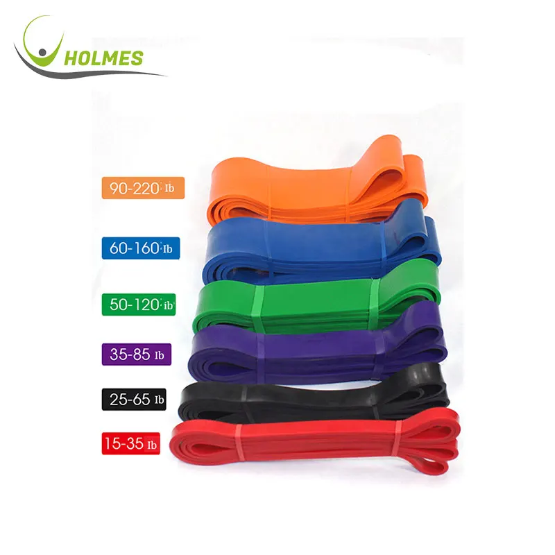

Multi Sections Letter TC Elastic Resistance Bands, 8 colors / custom