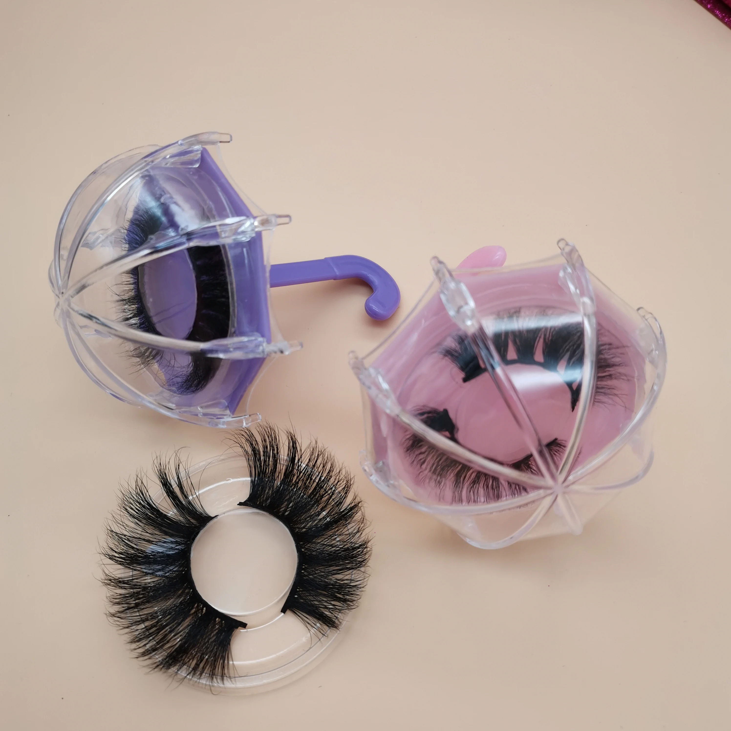 

Luxury Real 3D Mink Effect Lahes And Eyelashes Storage Packaging Box