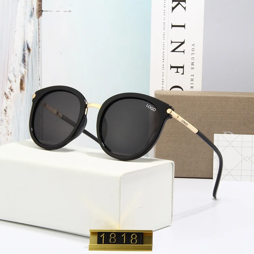 

Hot Sale Luxury Retro Round Polarized sunglass Fashion Famous Brand Design shade Sunglasses 2022 women