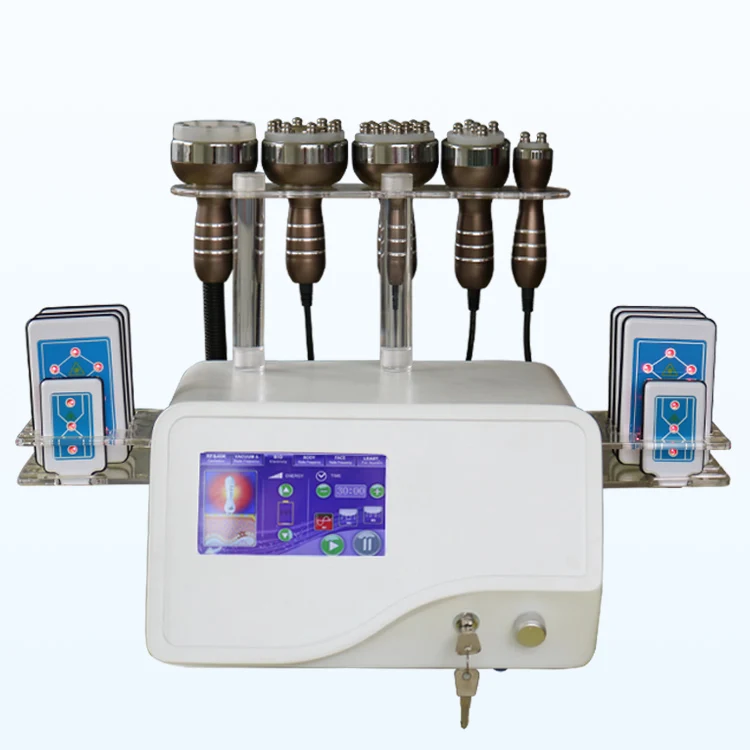 

6 in 1 Taibo 40K Cavitation RF machines Lipolysis Laser In Stock