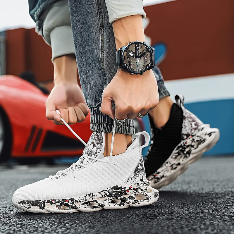 

High quality man gender and pu insole material custom white sneaker, Optional