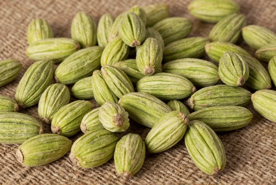 Fresh vs old cardamom comparison