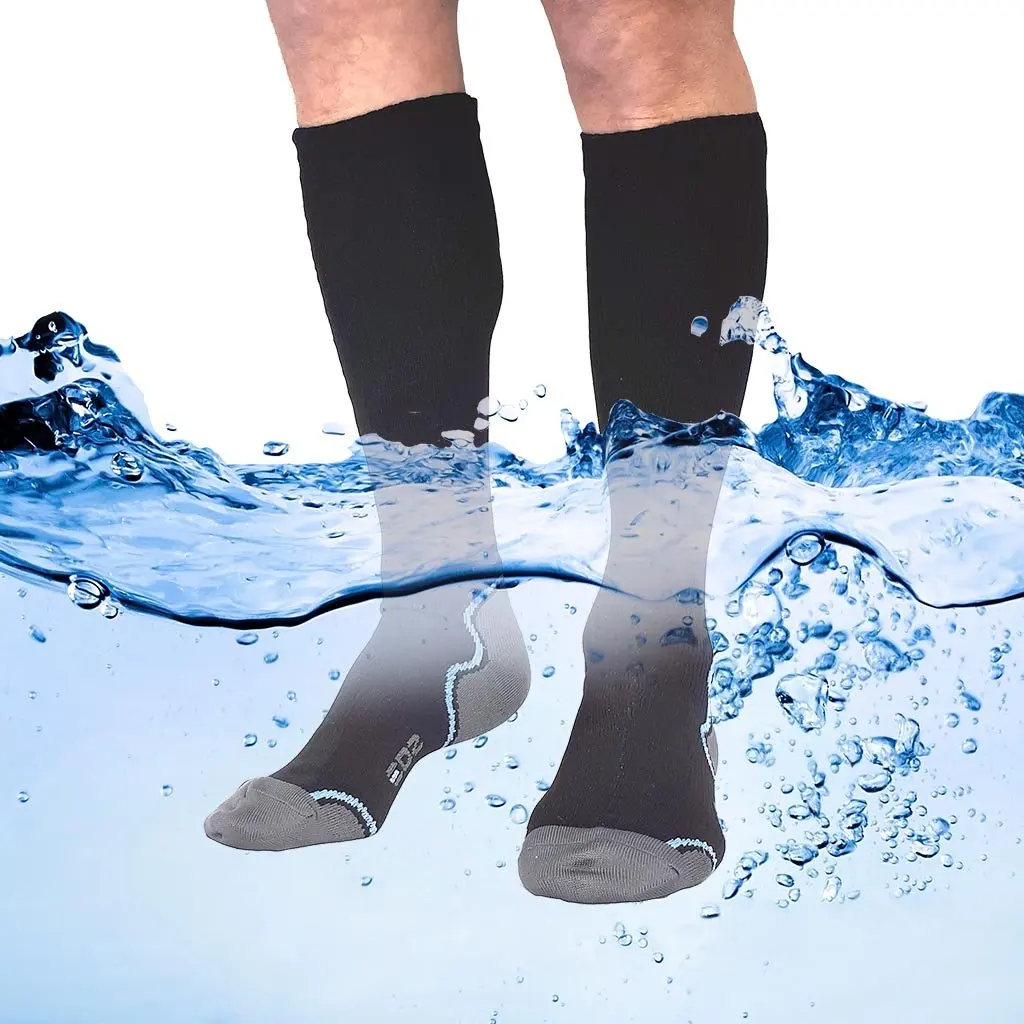 

XY-0152 Quality Knee High Long Waterproof Socks Unisex, Custom color