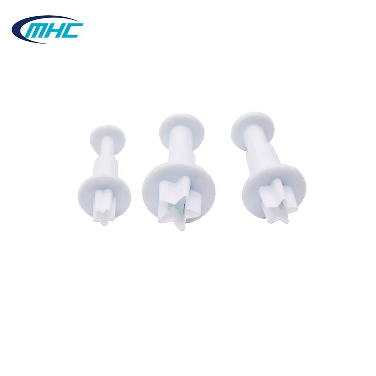 

New Design Plastic Cream Cake Smoother Polisher Tools Wholesale Cookie Cutter, White