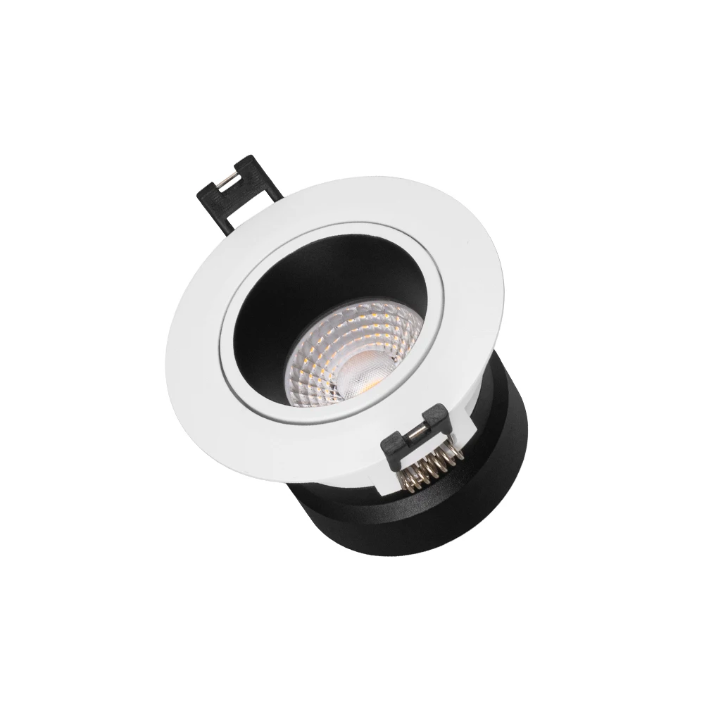 

DALI DT8 10w 12w dim to warm adjustable cob led downlight